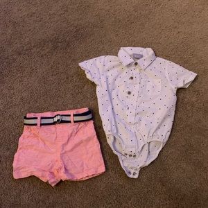 Children’s Place outfit with removable belt